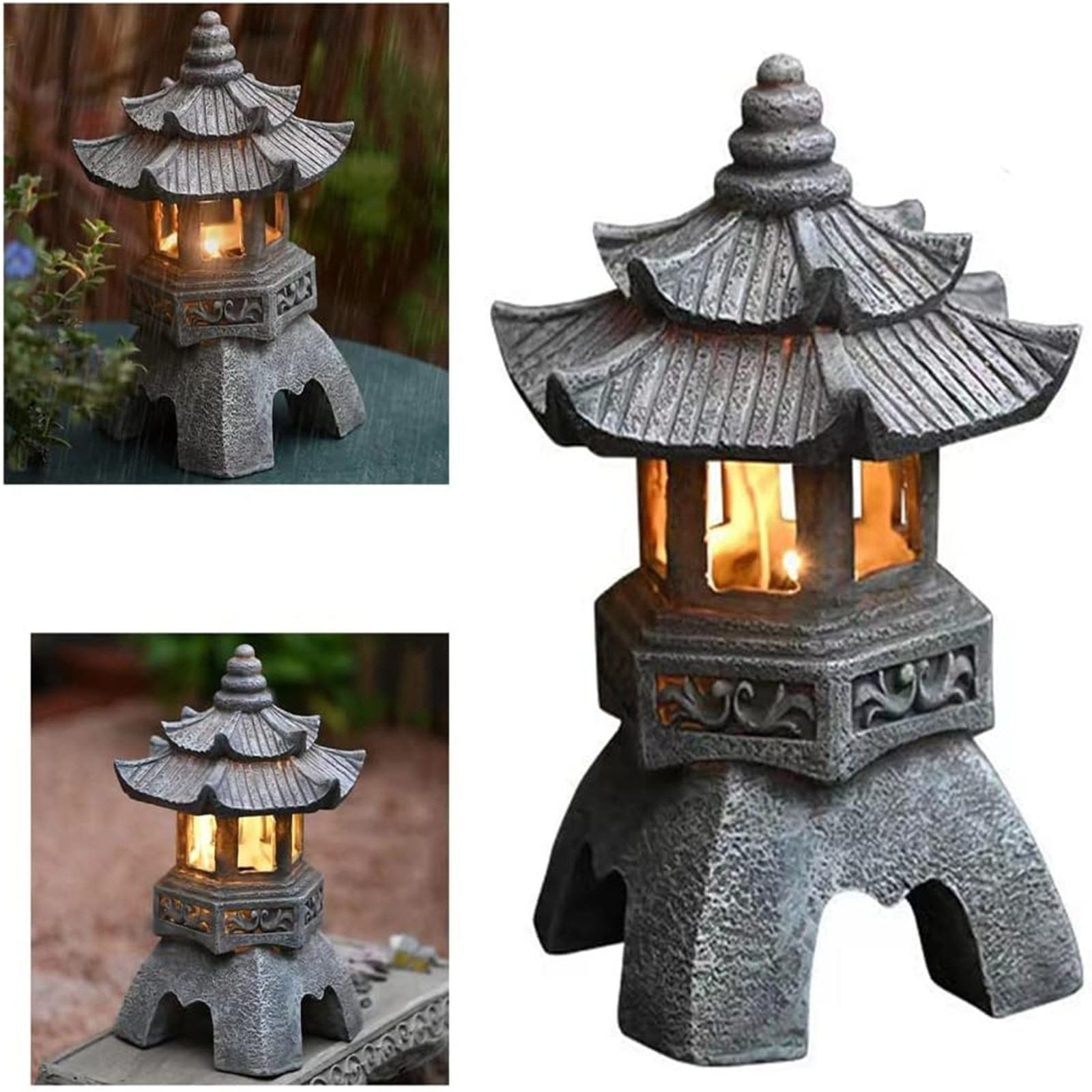 Outdoor Lighting Architectural - تماثيل معبد في الهواء الطلق تمثال