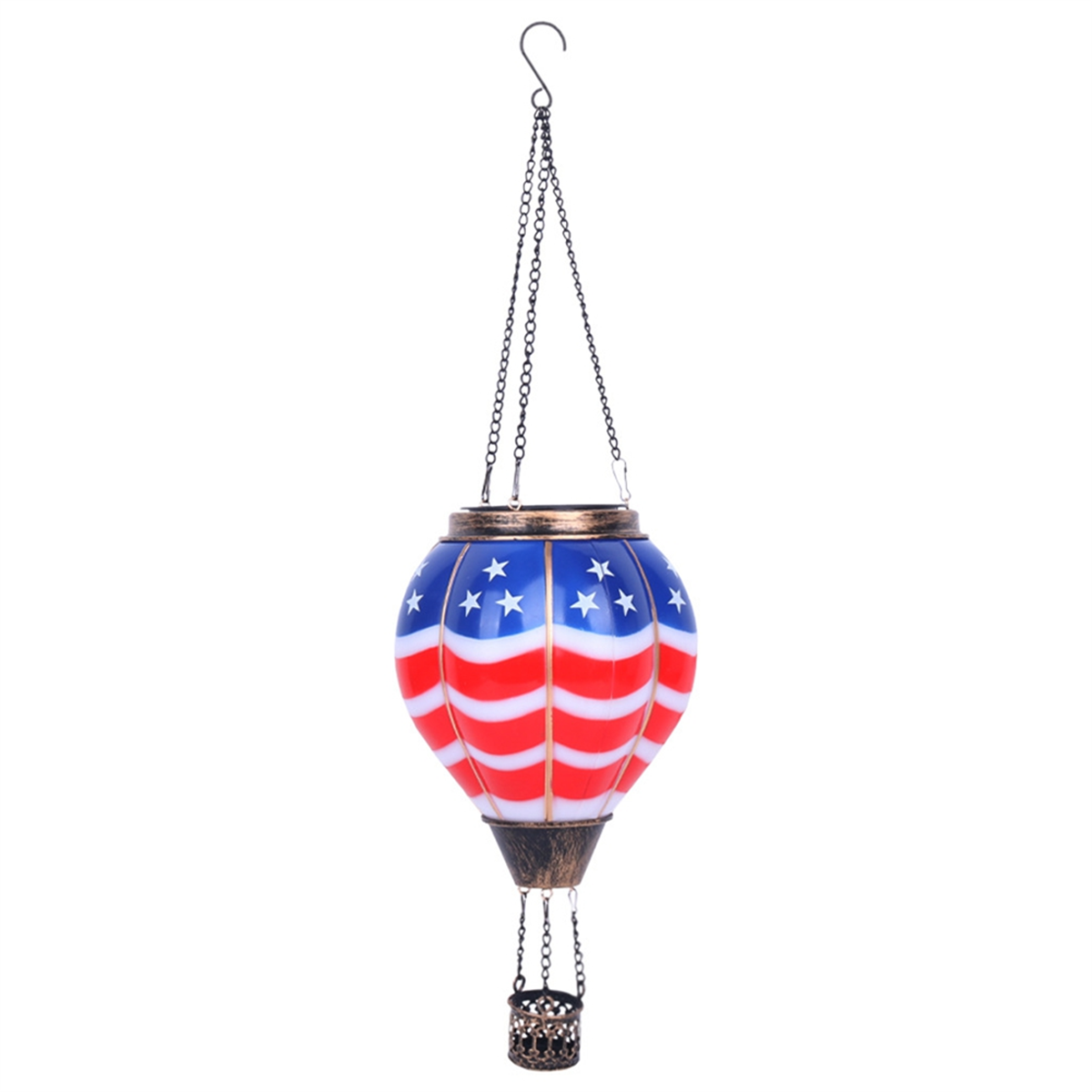 Solar Lantern Hanging - بالون الهواء الساخن بالطاقة الشمسية A71Z