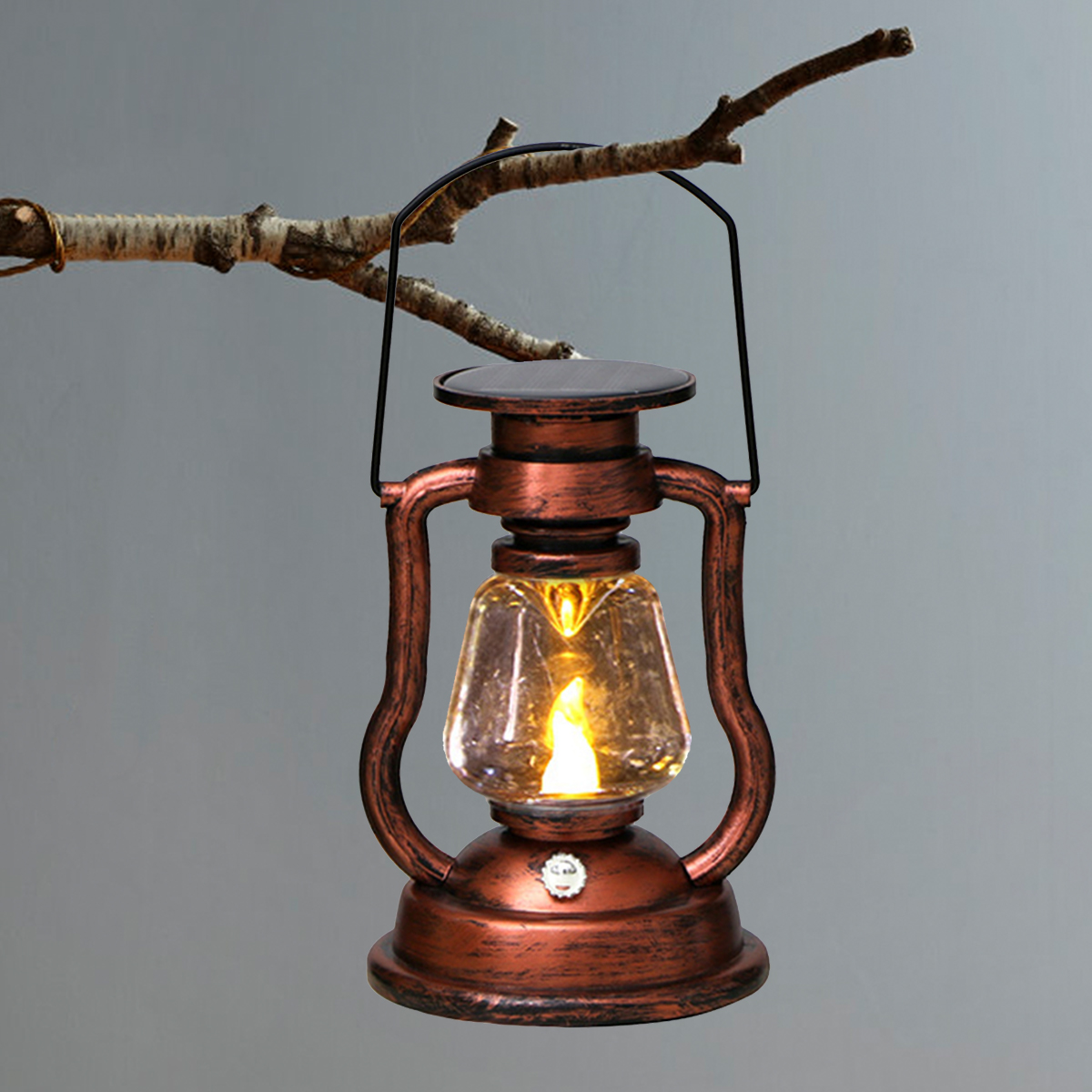 Solar Lantern Hanging - فانوس محمول للتخييم في الهواء الطلق،