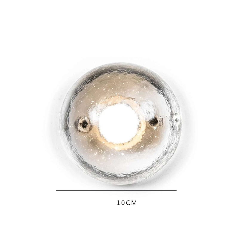 Outdoor Lighting Bronze - مصباح جداري كريستالي حديث بإضاءة LED،