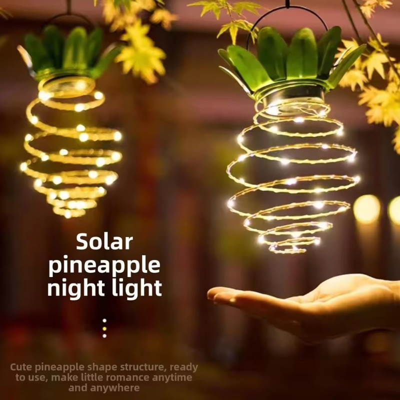 Solar Lantern Hanging - مصباح شحن بالطاقة الشمسية LED مع