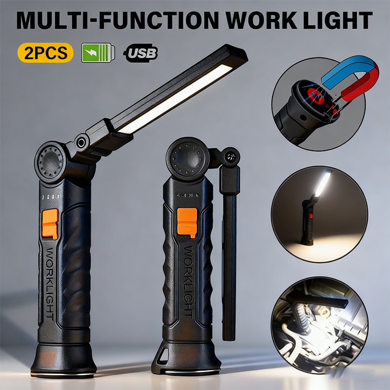 Outdoor Lighting B&Q - المحمولة COB مصباح ليد جيب USB