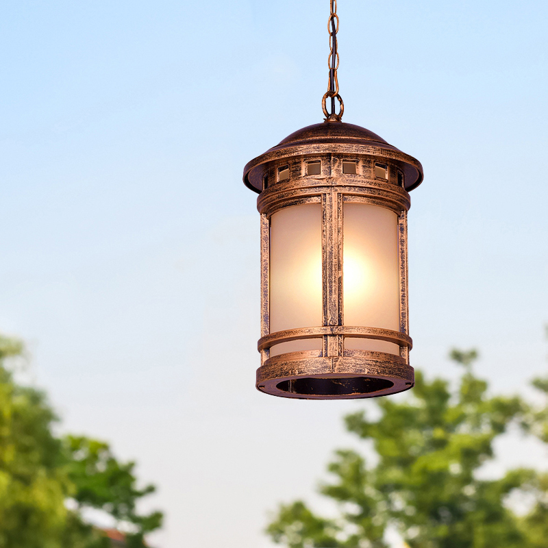 Outdoor Lighting Bronze - مصباح معلق خارجي إبداعي على الطراز
