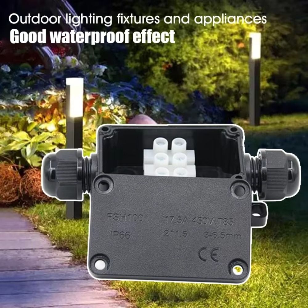 Outdoor Lighting Junction - صندوق توصيل كهربائي متين IP66 ثنائي