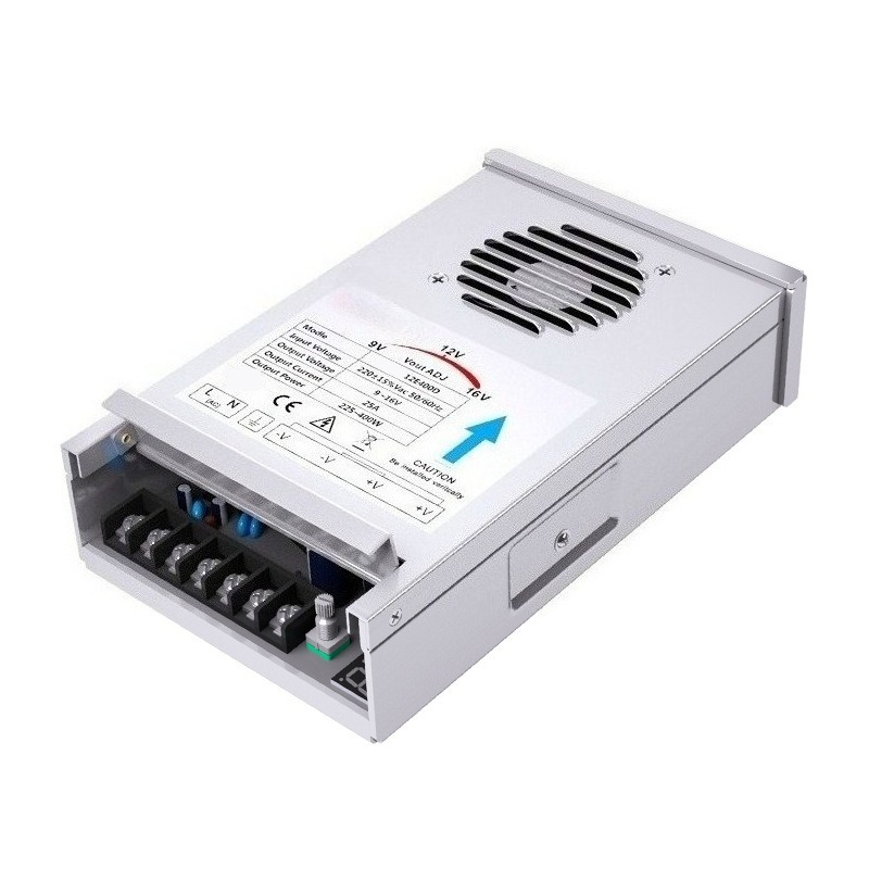 Outdoor Lighting Transformer Box - مزود طاقة LED قابل للتعديل 12