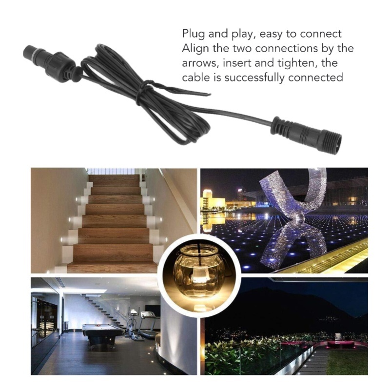 Outdoor Lighting Extension Cord - 5 قطع كابل تمديد إضاءة السطح