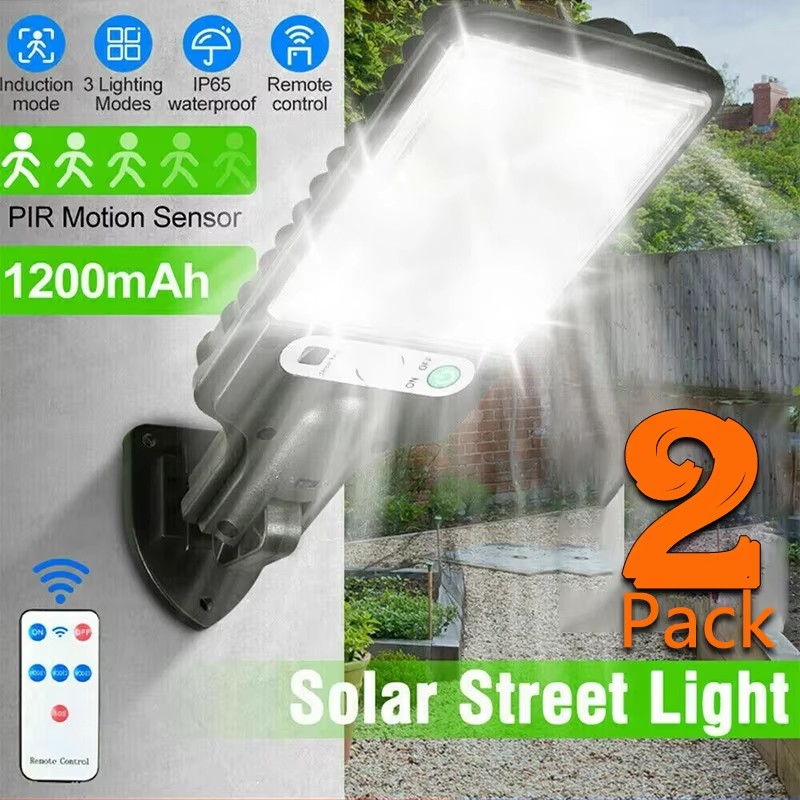 Outdoor Lighting Motion Sensor - أضواء حديقة شمسية خارجية مع مستشعر