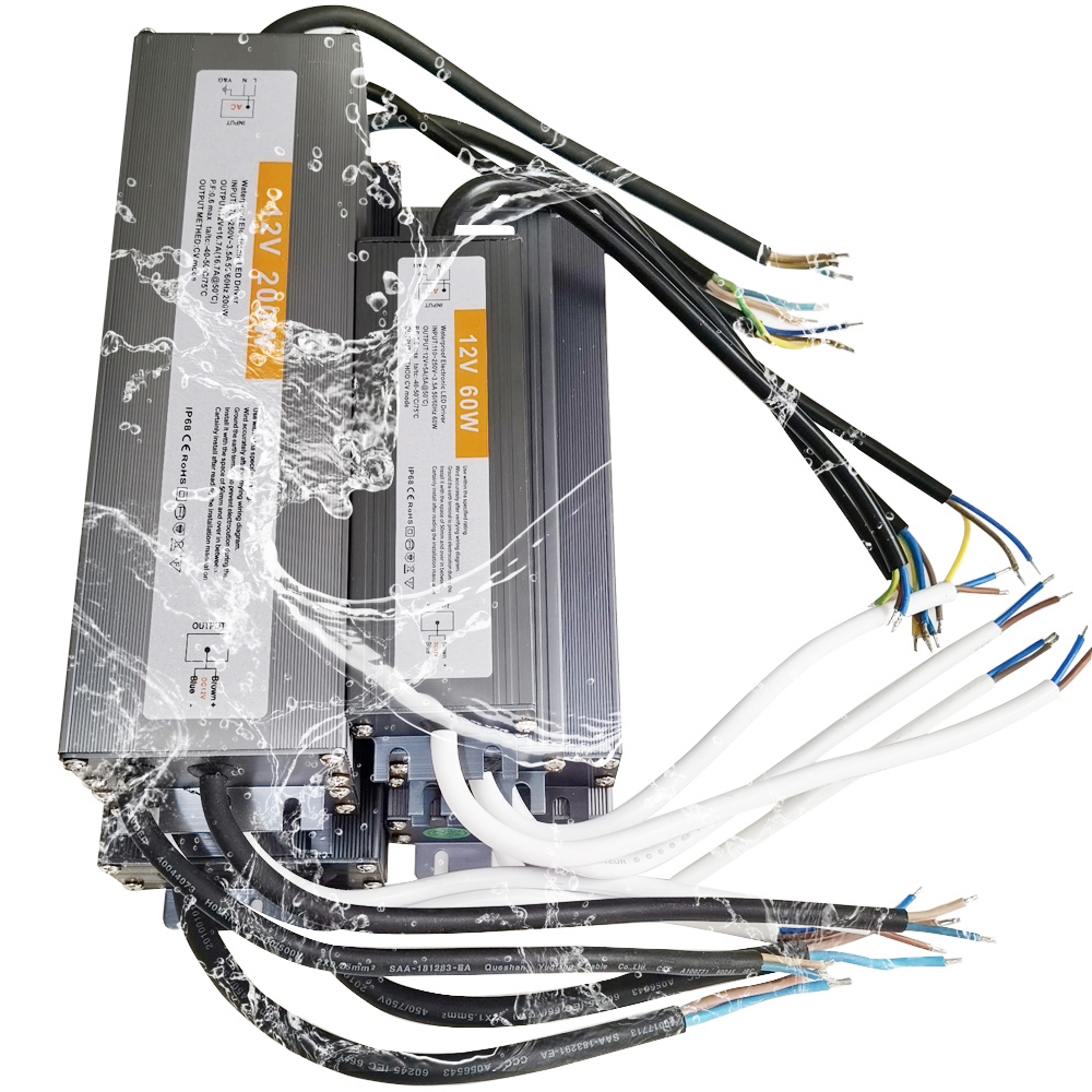 Outdoor Lighting Transformer Box - محول LED مقاوم للماء ، 67