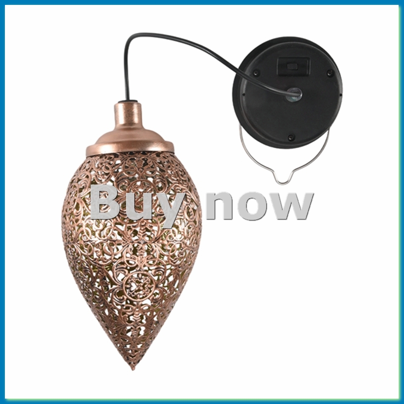 Solar Lantern Hanging - فانوس مغربي معلق يعمل بالطاقة الشمسية