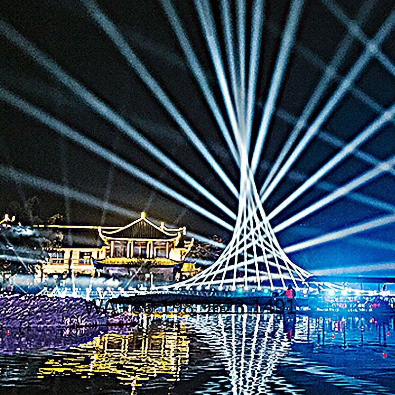 Outdoor Lighting For Christmas - جهاز عرض ضوئي RGB للخارج مع