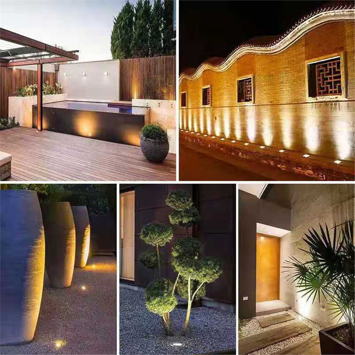 Outdoor Lighting Ground Fixtures - AA19 هيكل إضاءة أرضية مدمجة للاستخدام