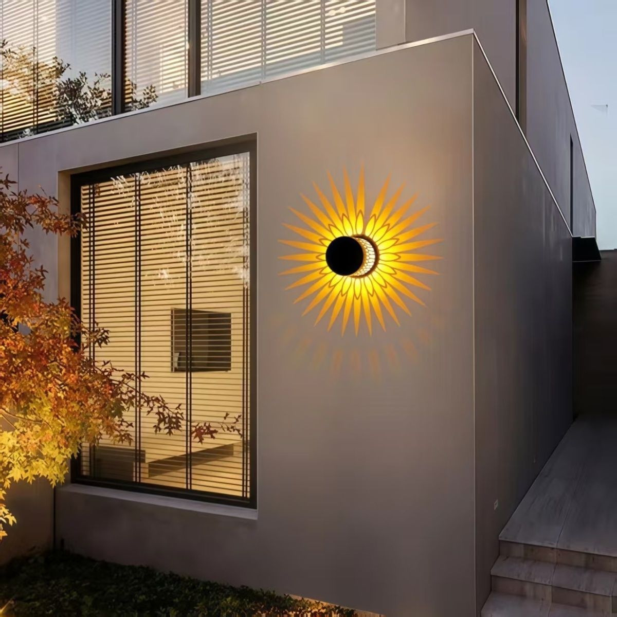 Outdoor Lighting Pathway - مصباح حديقة يعمل بالطاقة الشمسية مع