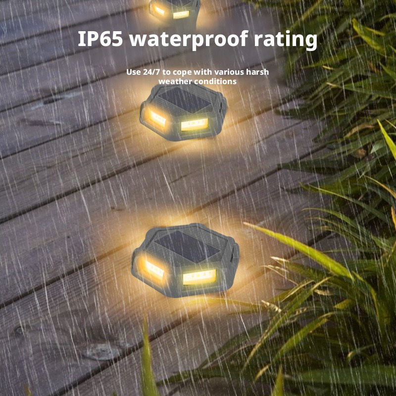 Outdoor Lighting Year Round - مصباح أرضي يعمل بالطاقة الشمسية، إضاءة