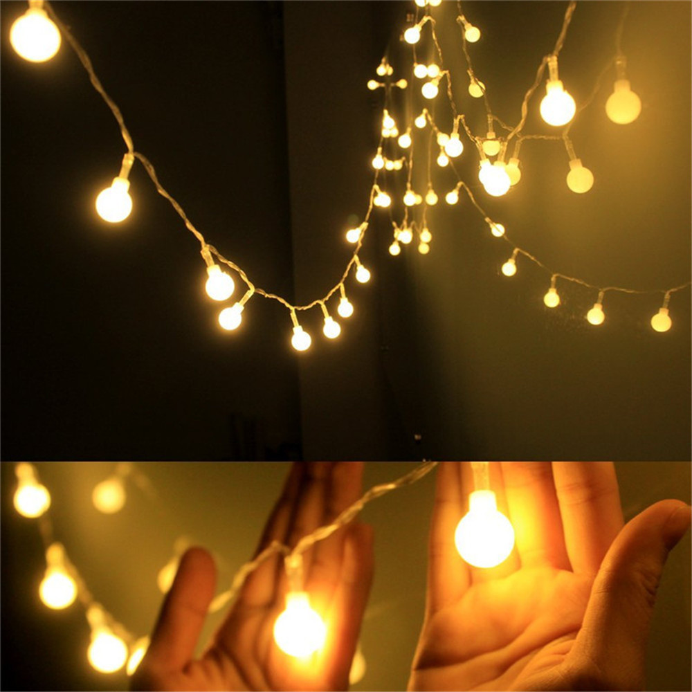 أضواء خيطية تعمل بالطاقة الشمس - مراجعة Outdoor Lighting For Christmas وسعره