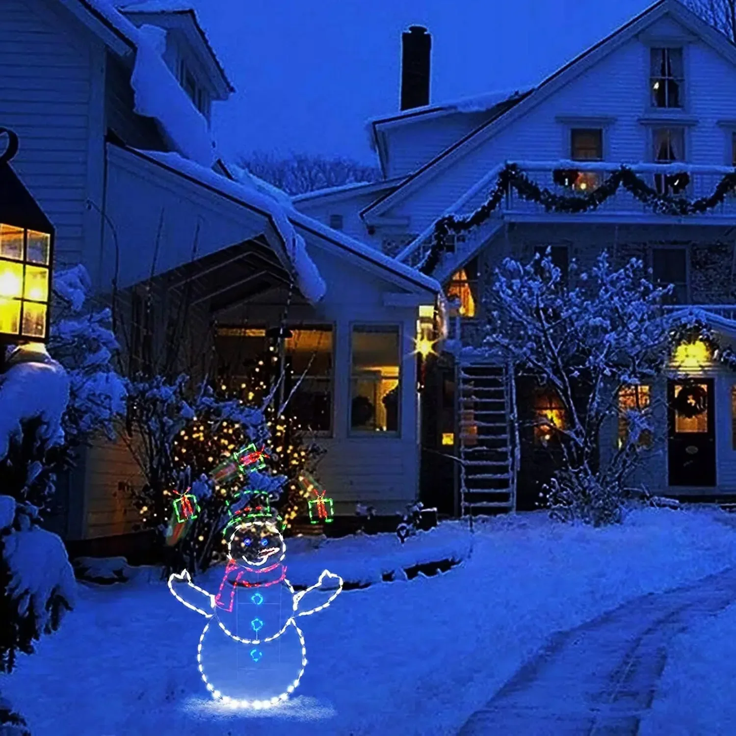 الرسوم المتحركة كرة الثلج الخف - مراجعة Outdoor Lighting For Christmas وسعره