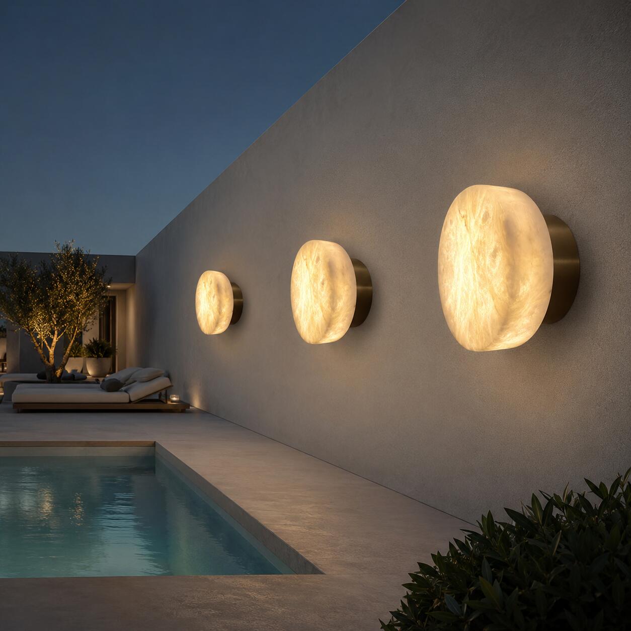 مصباح جداري خارجي مقاوم للماء  - مراجعة Outdoor Lighting Year Round وسعره