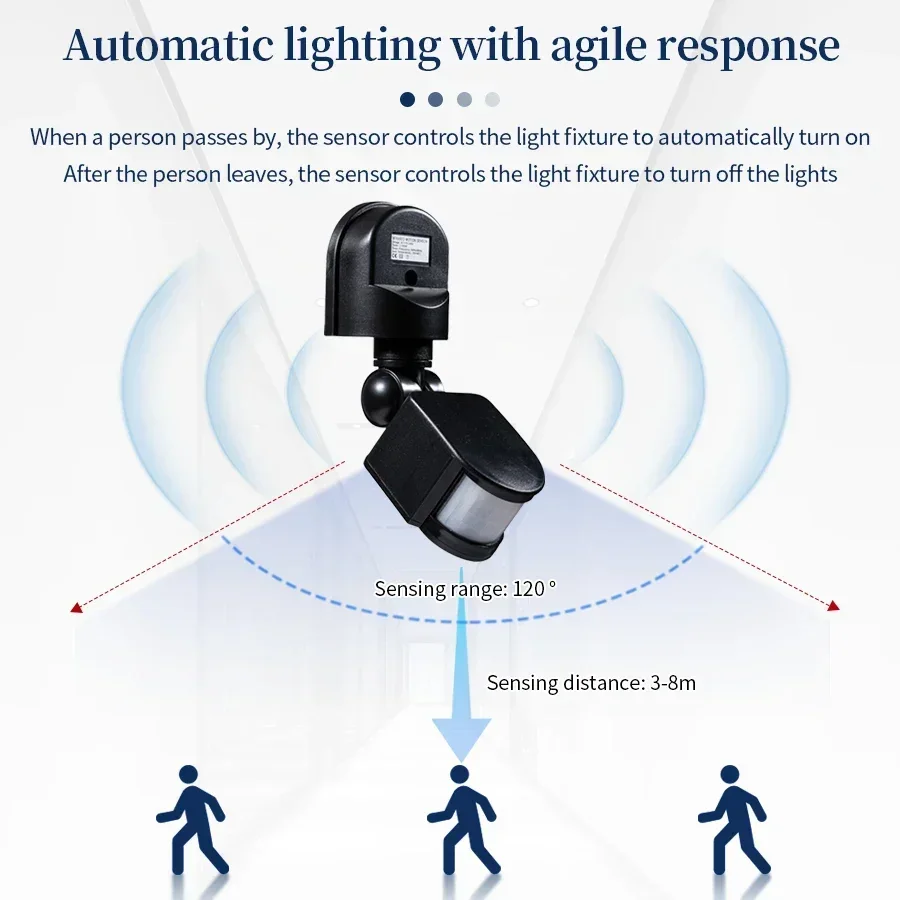 110-240 فولت PIR محس حركة 12 ف - مراجعة Outdoor Lighting Motion Sensor وسعره