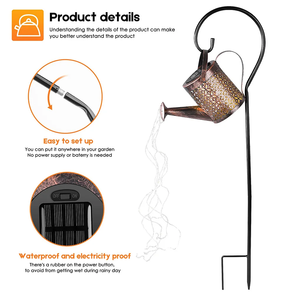 أضواء LED الشمسية في الهواء ال - مراجعة Outdoor Lighting Bronze وسعره