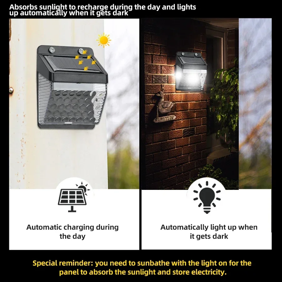 مصباح LED يعمل بالطاقة الشمسية - مراجعة Outdoor Lighting Motion Sensor وسعره
