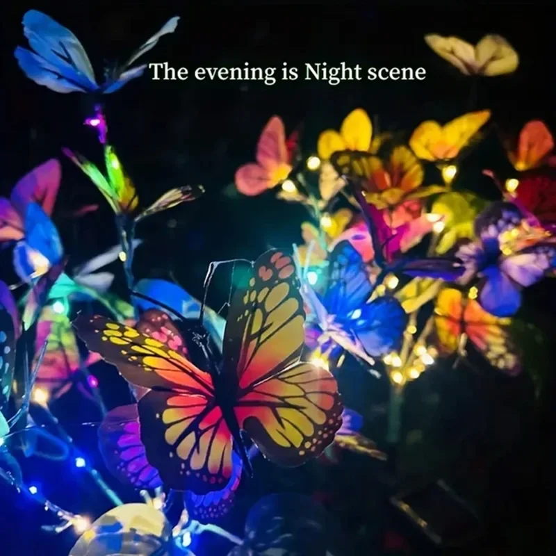 أضواء حديقة الفراشة LED بالطاق - مراجعة Outdoor Lighting For Christmas وسعره