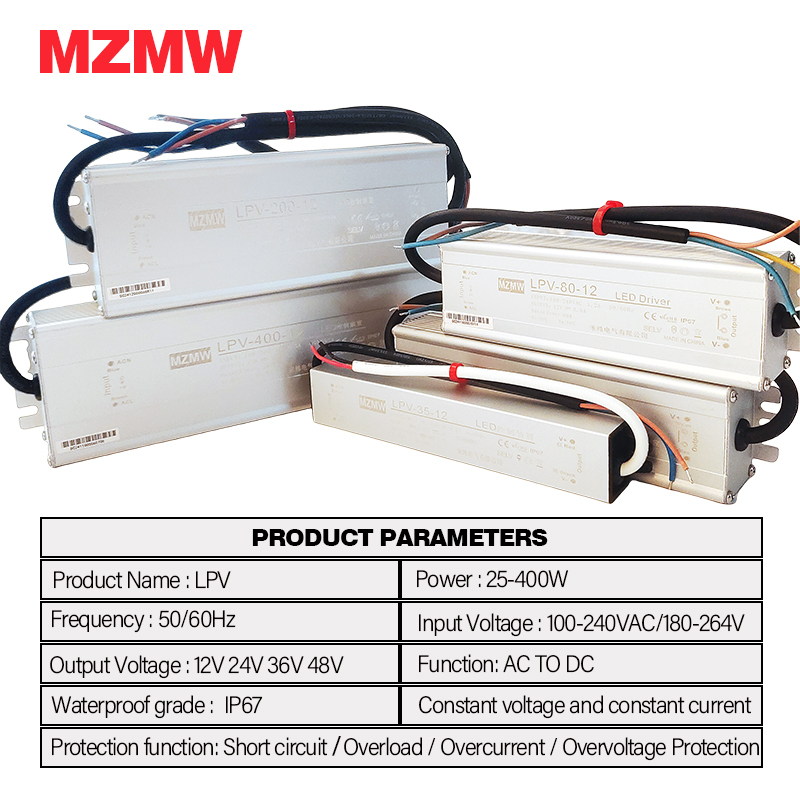 MZMW IP67 مقاوم للماء تحويل ال - مراجعة Outdoor Lighting Transformer Box وسعره