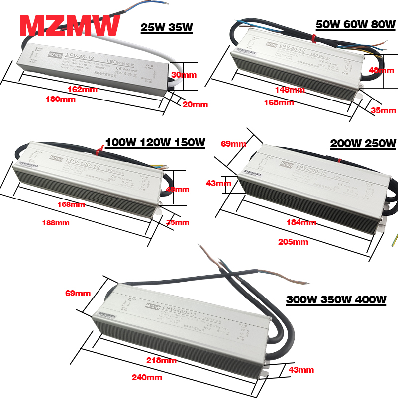 MZMW IP67 مقاوم للماء تحويل ال - مراجعة Outdoor Lighting Transformer Box وسعره