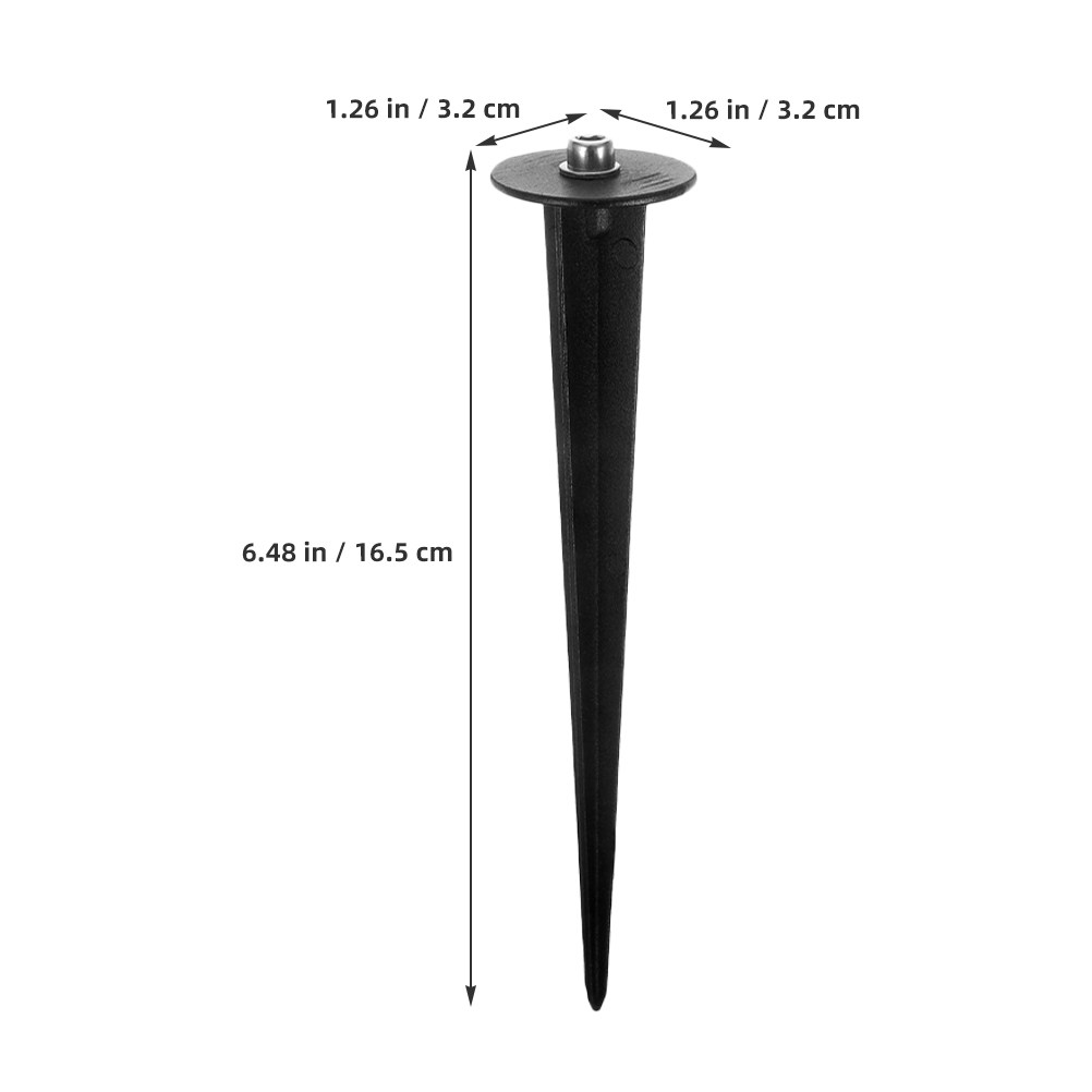6 قطع من الأوتاد المعدنية الشم - مراجعة Outdoor Lighting Ground Fixtures وسعره