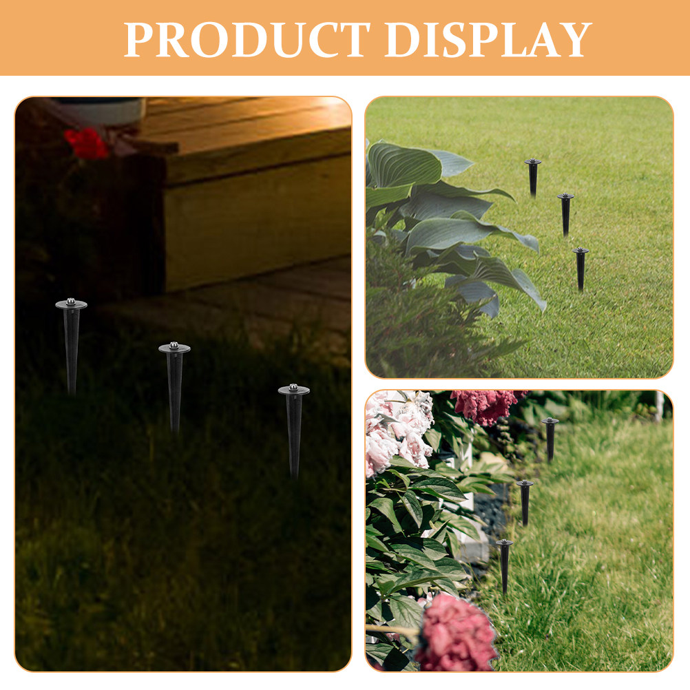 6 قطع من الأوتاد المعدنية الشم - مراجعة Outdoor Lighting Ground Fixtures وسعره