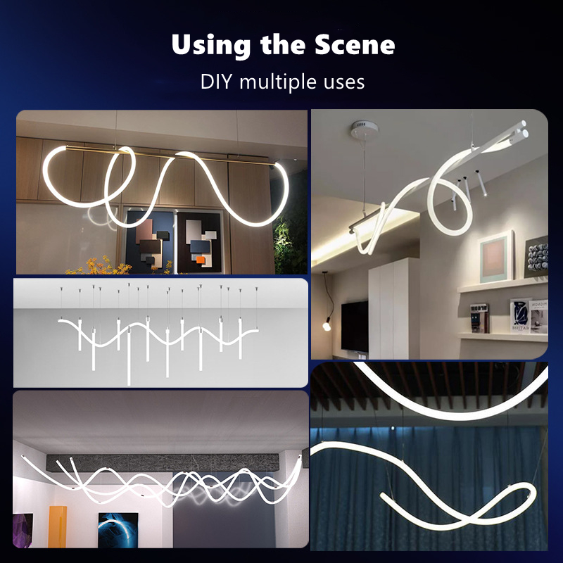شريط شريط مرن مستدير من السيلي - مراجعة Outdoor Lighting Linear وسعره