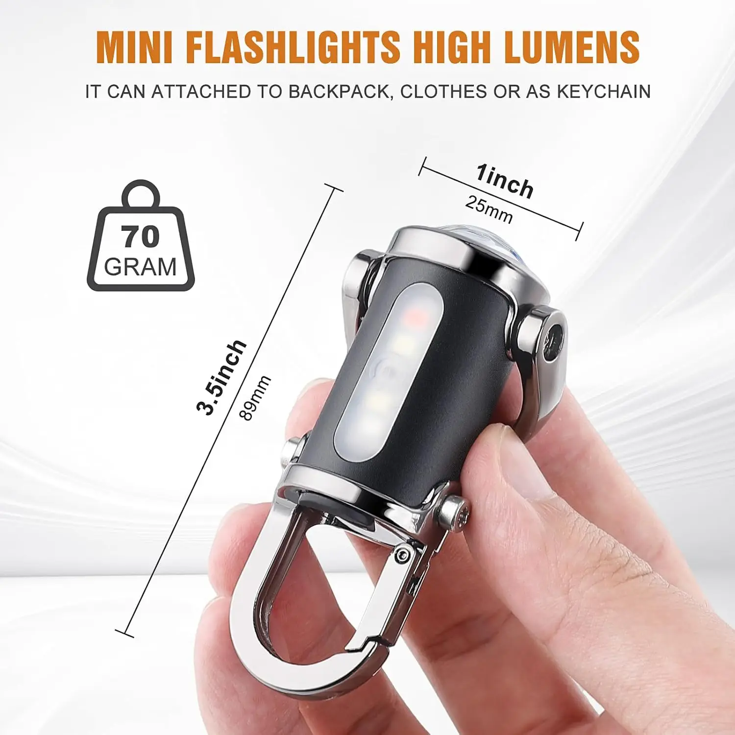 مصباح يدوي صغير بسلسلة مفاتيح  - مراجعة Outdoor Lighting B&Q وسعره