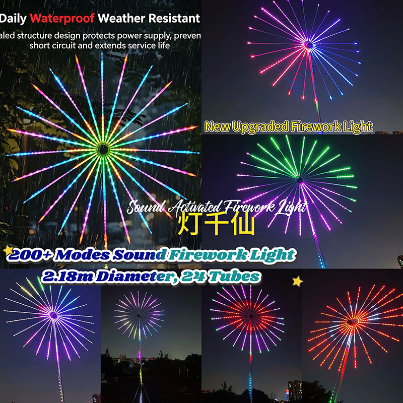أضواء الألعاب النارية التي تعم - مراجعة Outdoor Lighting Year Round وسعره