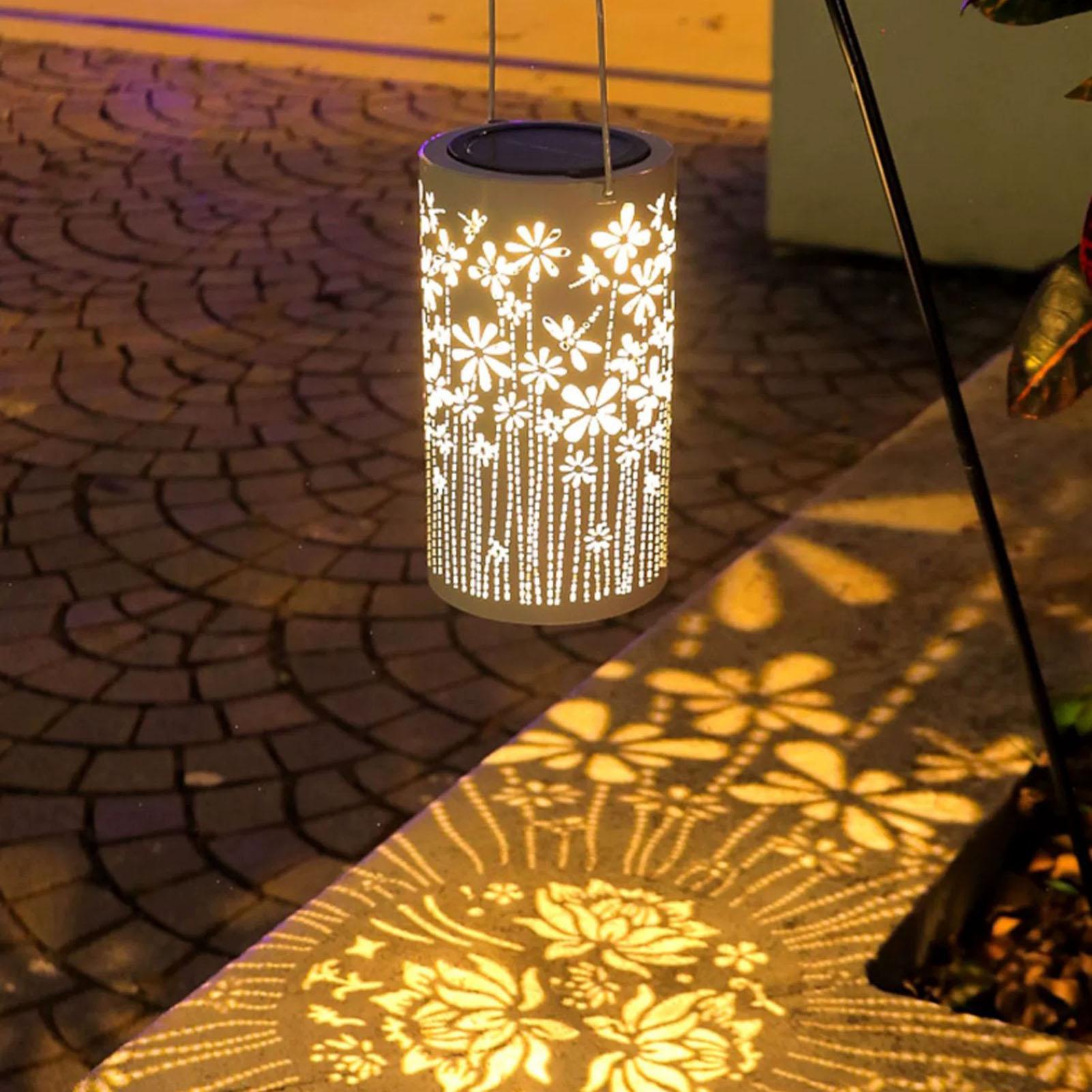 فوانيس شمسية معلقة مقاومة للما - مراجعة Outdoor Lighting Pathway وسعره