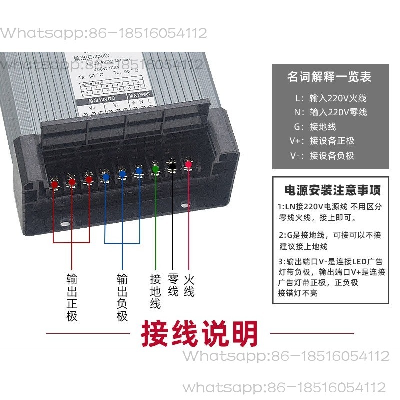 مزود طاقة LED خارجي مقاوم للمط - مراجعة Outdoor Lighting Transformer Box وسعره
