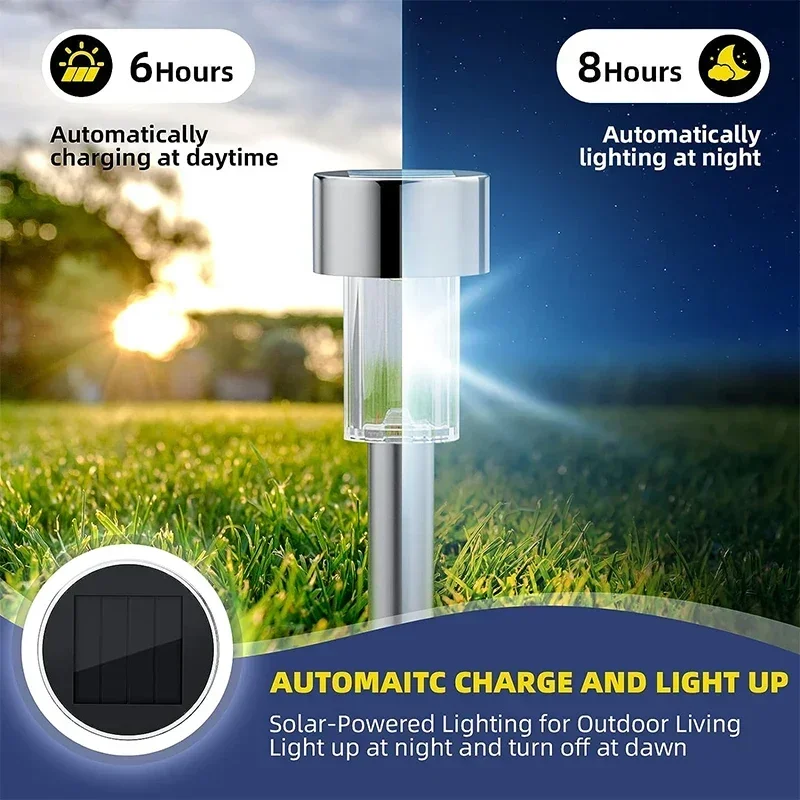أضواء الشمسية في الهواء الطلق  - مراجعة Outdoor Lighting Pathway وسعره