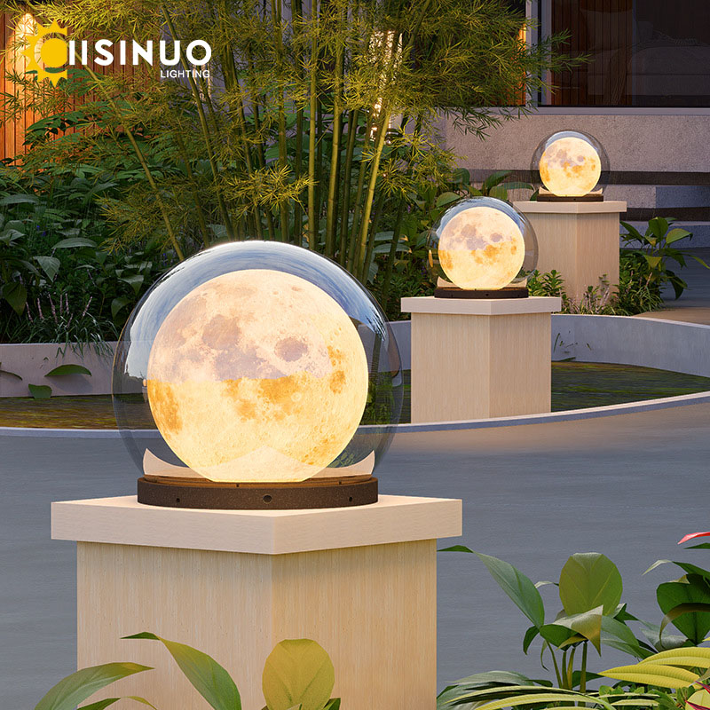 الإبداعية القمر عمود أضواء في  - مراجعة Outdoor Lighting Year Round وسعره