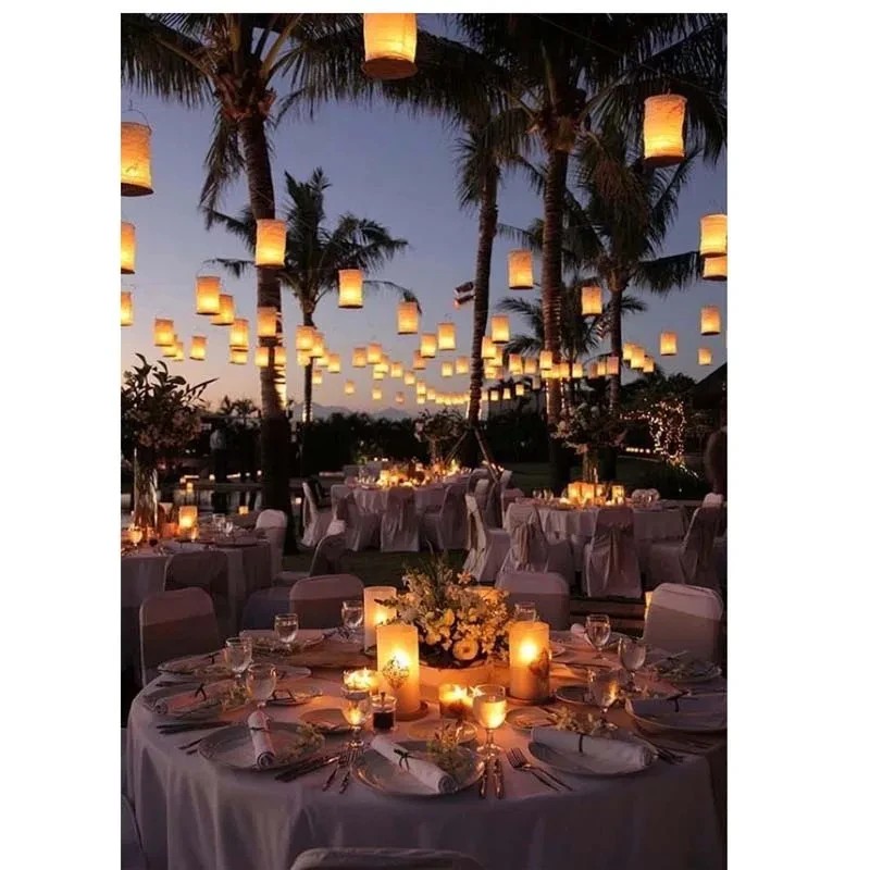 فوانيس ورقية بيضاء عالية الجود - مراجعة Outdoor Lighting Year Round وسعره
