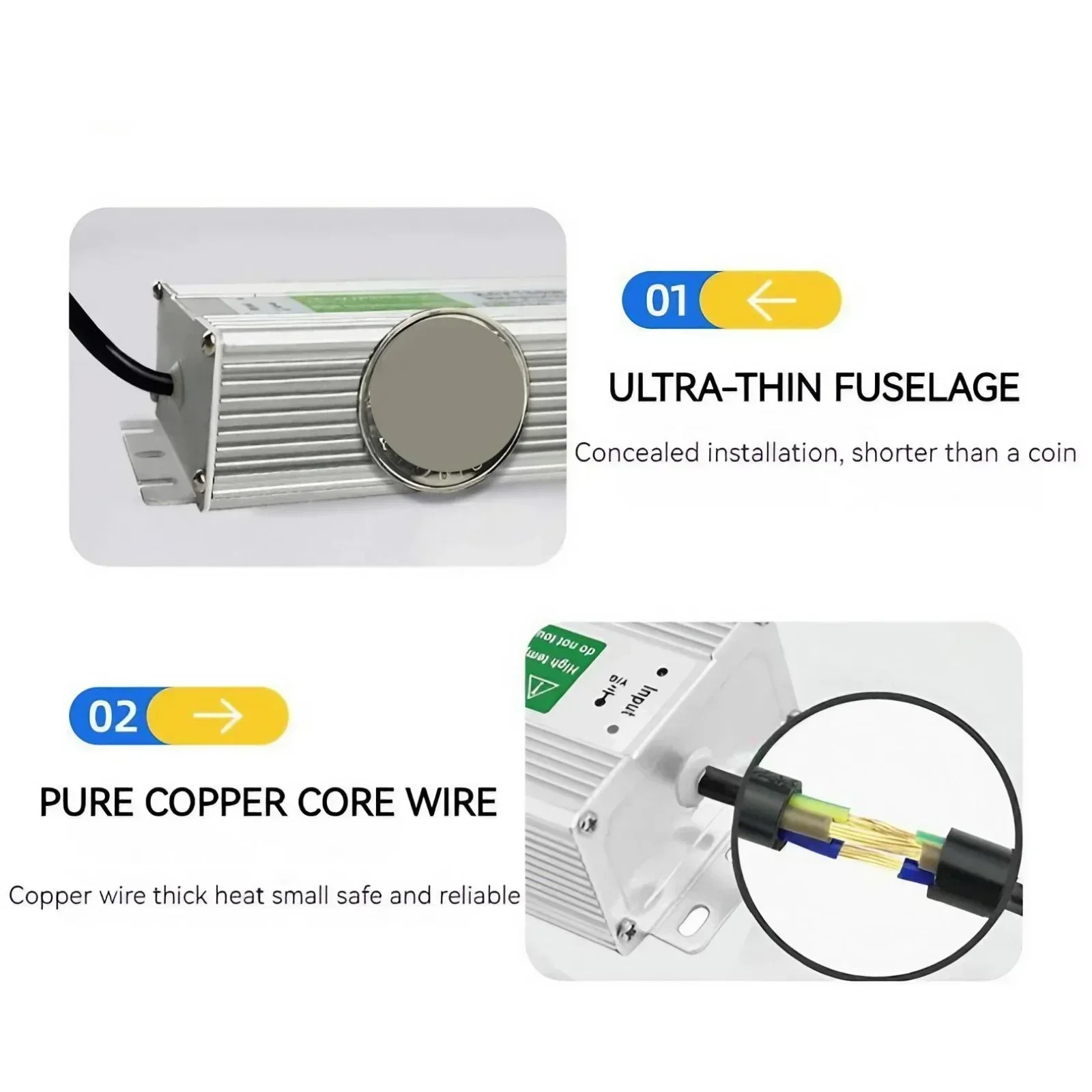 محول طاقة LED مقاوم للماء IP67 - مراجعة Outdoor Lighting Transformer Box وسعره