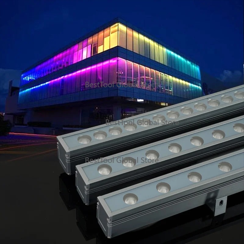 إضاءة جدارية LED طراز D-MX512  - مراجعة Outdoor Lighting Architectural وسعره