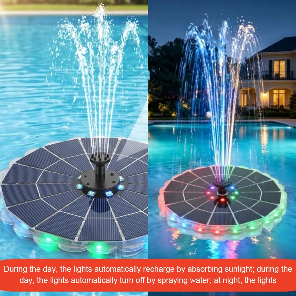 طقم مضخة نافورة شمسية خارجية ب - مراجعة Bollard Light Garden وسعره