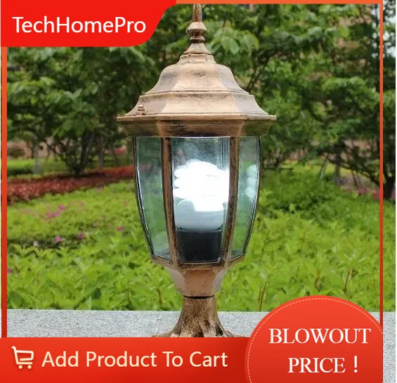 مصباح حديقة خارجي كلاسيكي عتيق - مراجعة Outdoor Lighting Bronze وسعره