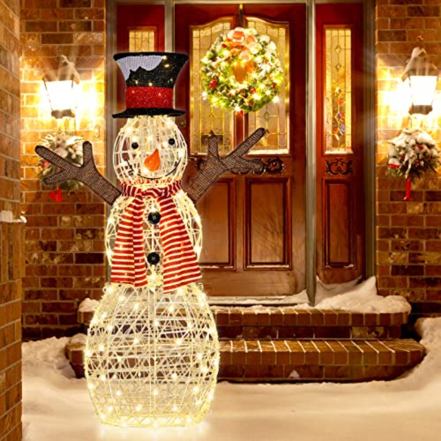 زينة ساحة عيد الميلاد الخارجية - مراجعة Outdoor Lighting For Christmas وسعره