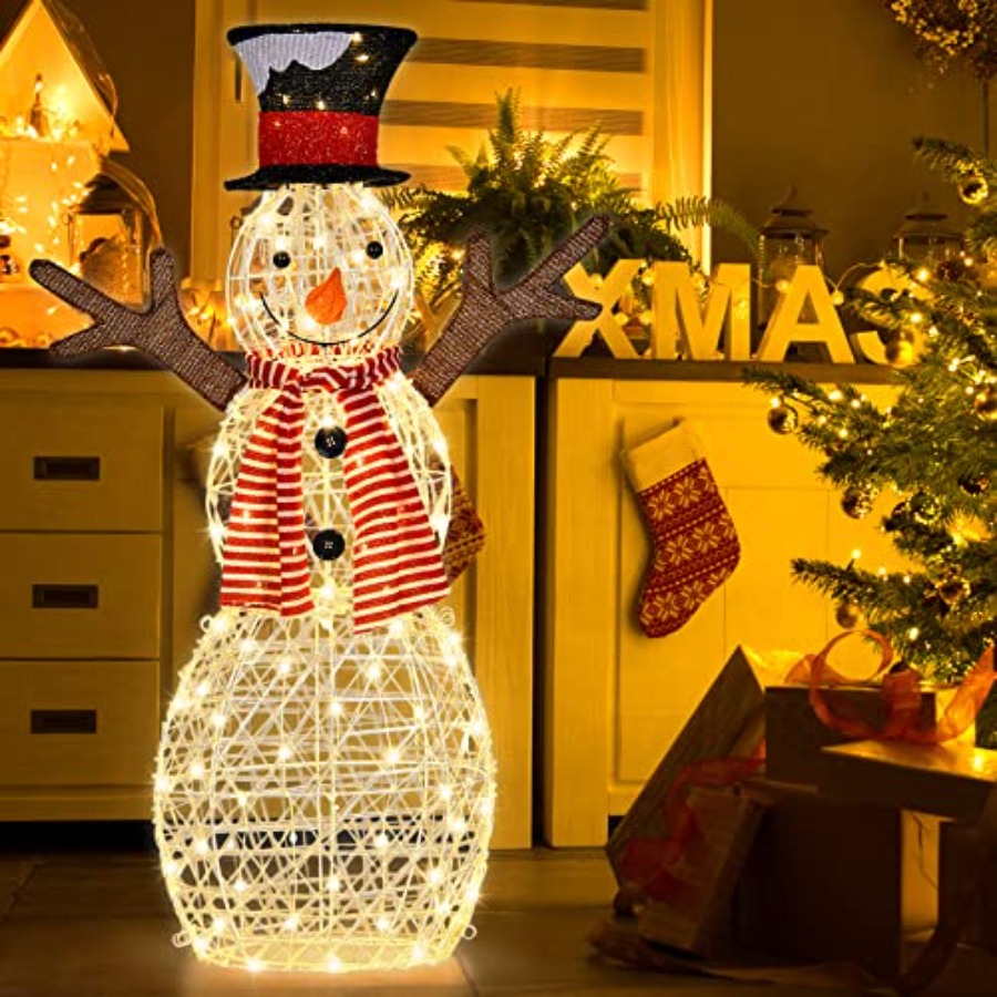 زينة ساحة عيد الميلاد الخارجية - مراجعة Outdoor Lighting For Christmas وسعره