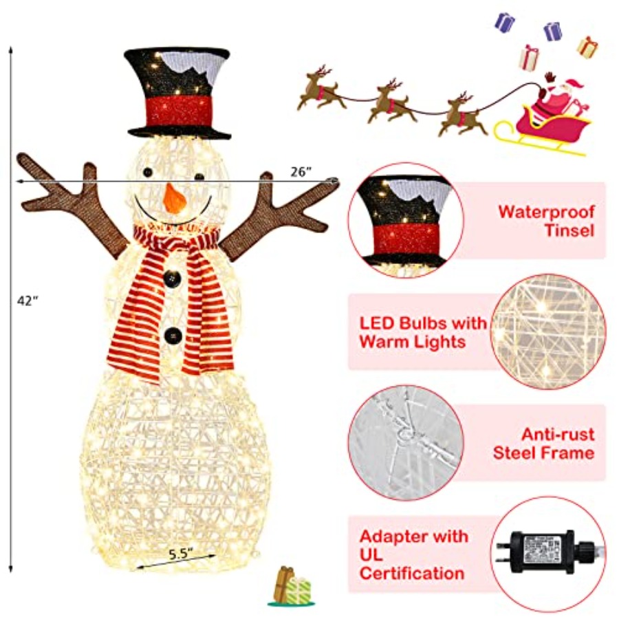 زينة ساحة عيد الميلاد الخارجية - مراجعة Outdoor Lighting For Christmas وسعره