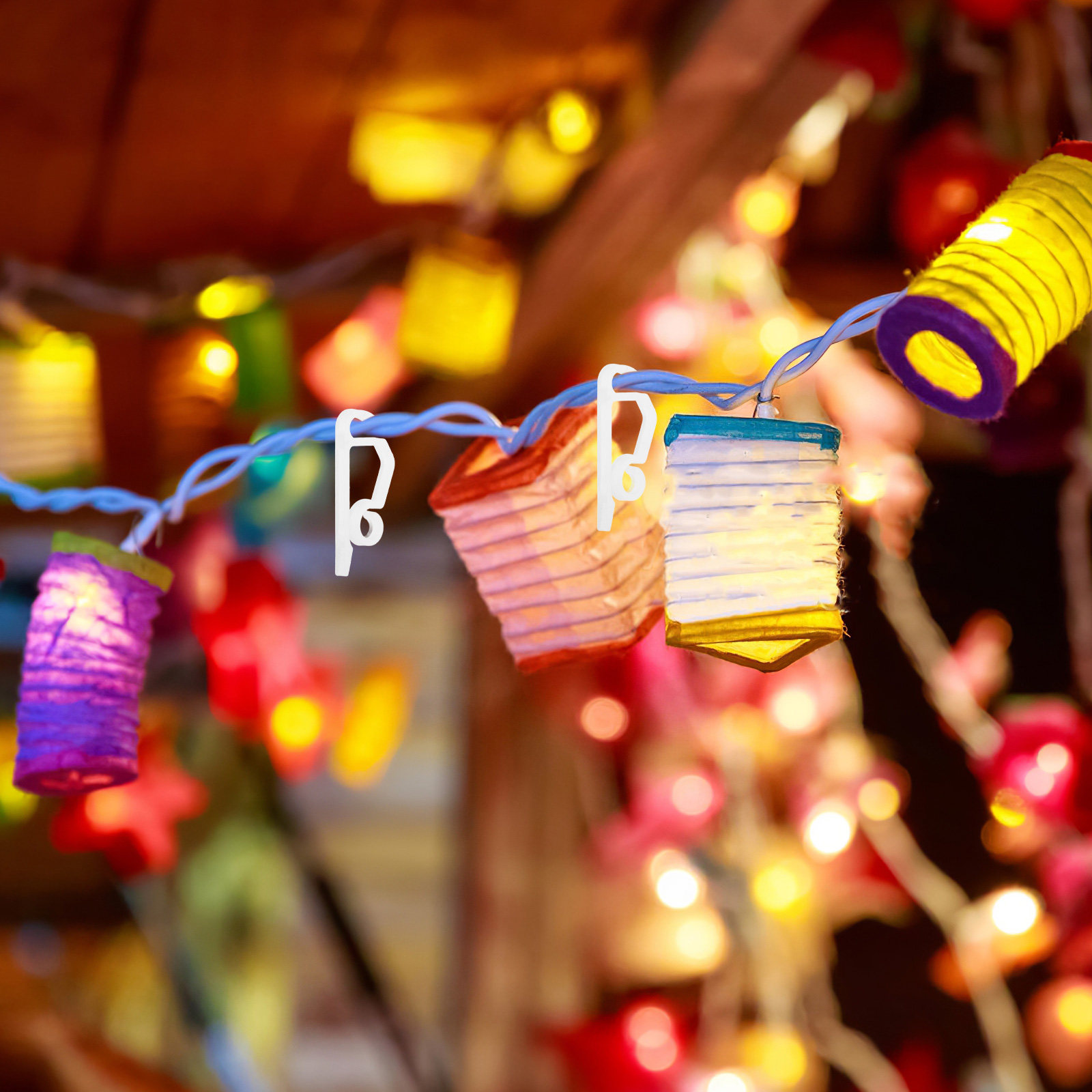 50 قطعة من خطافات أضواء الزينة - مراجعة Outdoor Lighting For Christmas وسعره