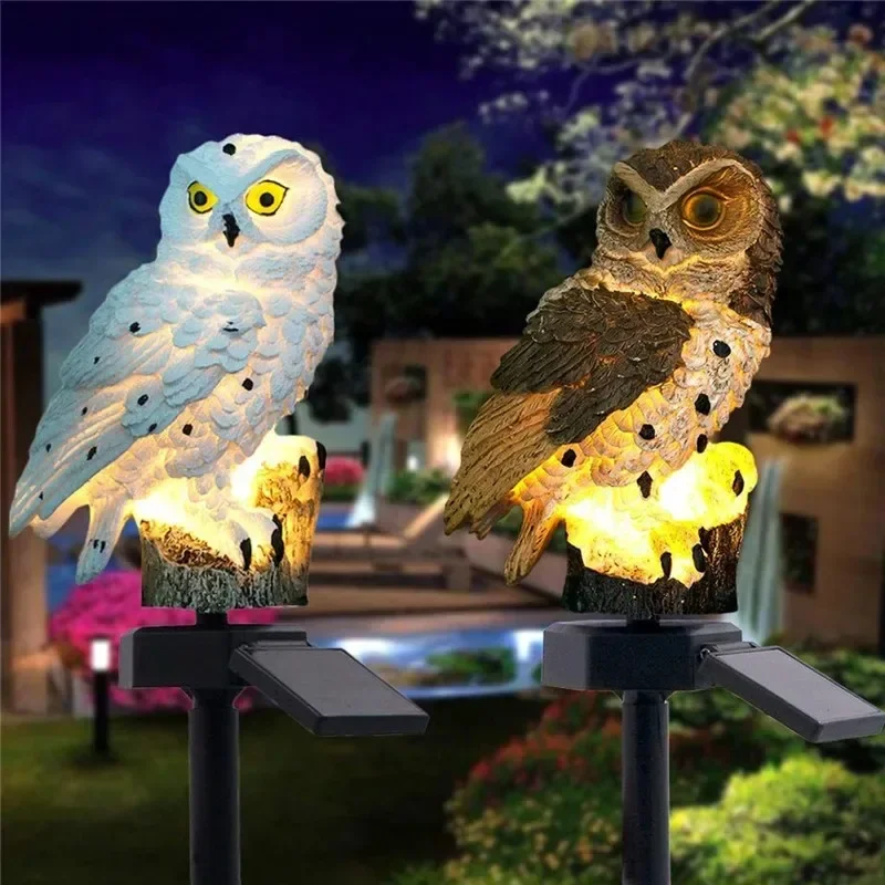 تمثال بومة يعمل بالطاقة الشمسي - مراجعة Outdoor Lighting B&Q وسعره