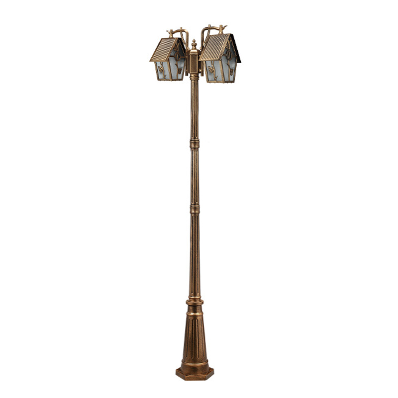 النمط الأوروبي المشهد مصباح ال - مراجعة Outdoor Lighting Bronze وسعره