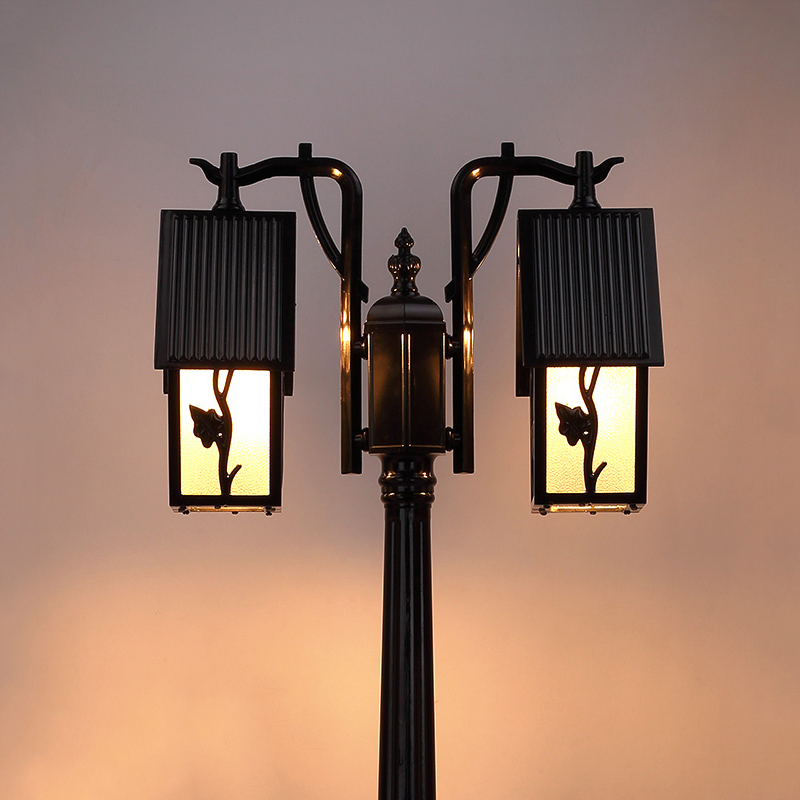 النمط الأوروبي المشهد مصباح ال - مراجعة Outdoor Lighting Bronze وسعره