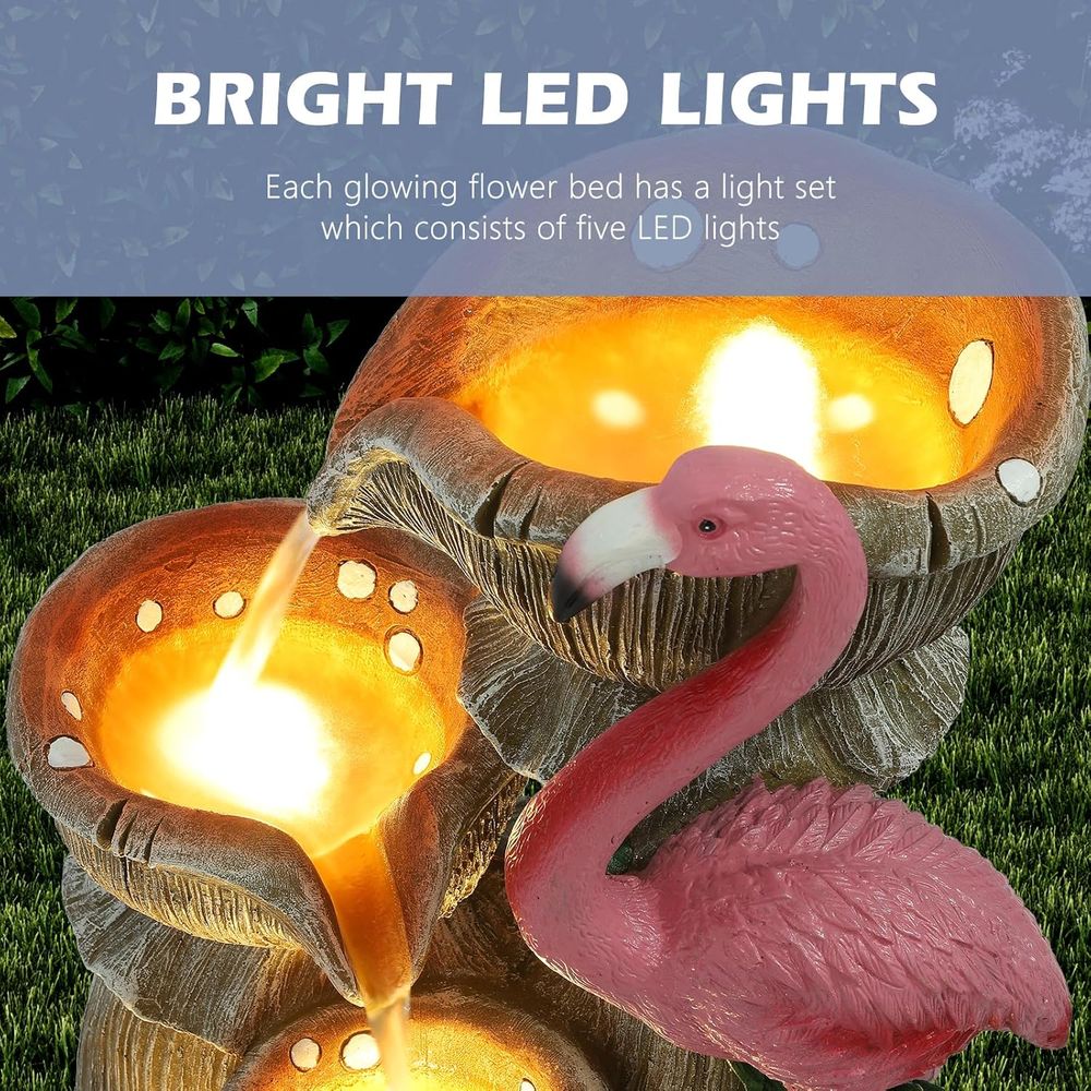نافورة مائية داخلية وخارجية من - مراجعة Outdoor Lighting For Backyard وسعره