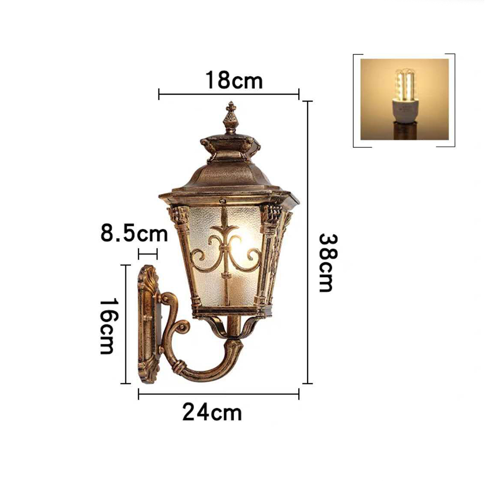 SANDIY خمر إضاءة جدارية خارجية - مراجعة Outdoor Lighting Bronze وسعره