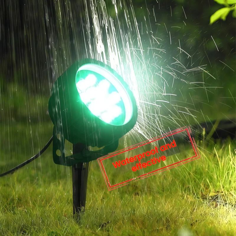 RGB LED مصباح في الهواء الطلق  - مراجعة Outdoor Lighting Ground Fixtures وسعره
